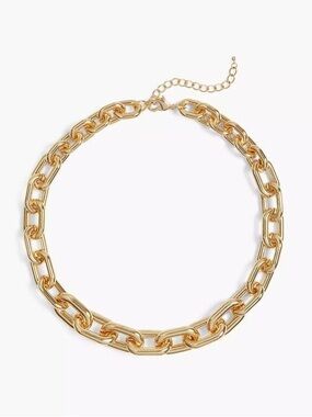 BOLD CHAIN COLLAR NECKLACE